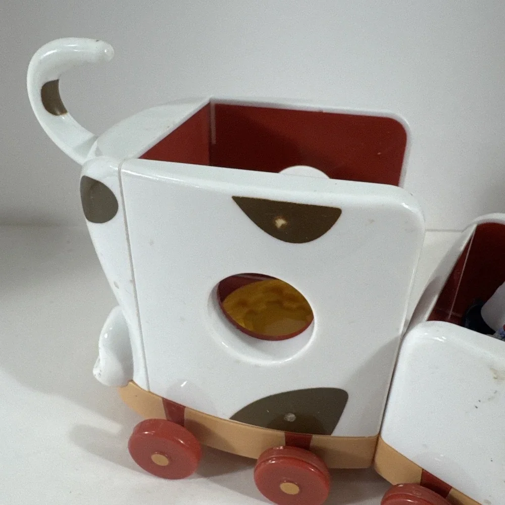 Tickety Toc Pufferty Dog Toys R Us Musical‎ Train w/ Figures Tested/Working